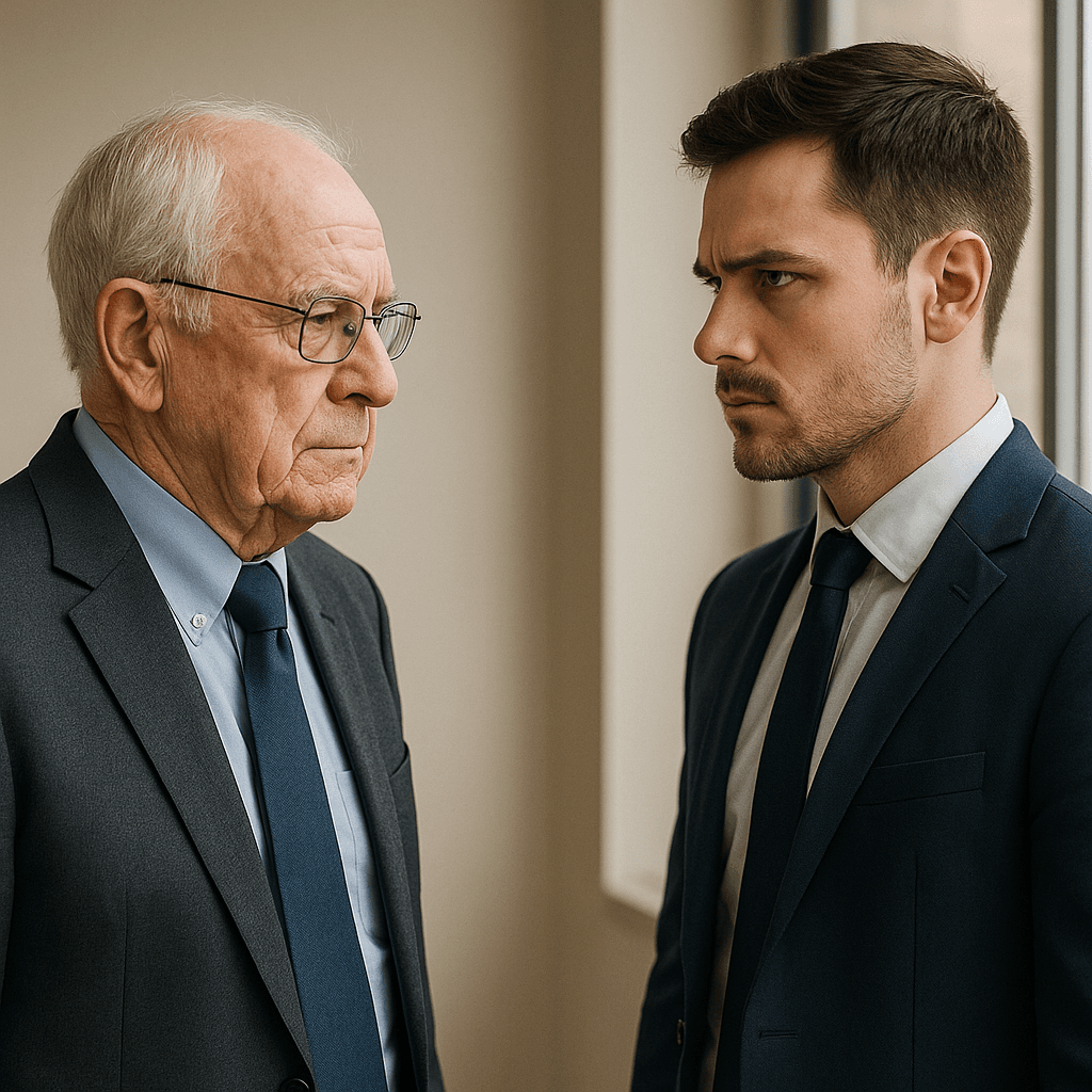Some people believe that elderly employees are more useful to a company, while others believe that young employees are better.